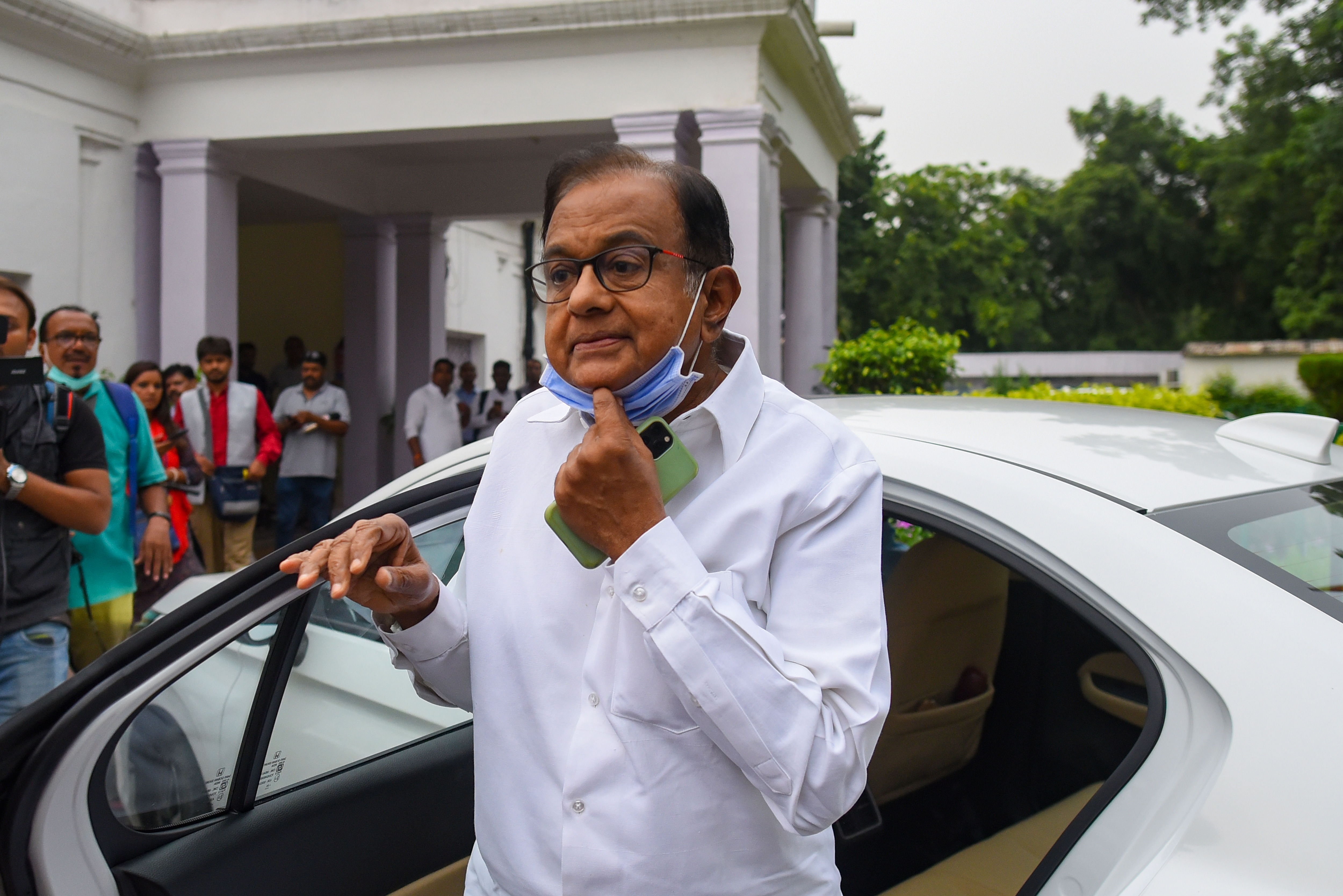 Former Union finance minister and Congress veteran P Chidambaram. (Hindustan Times)