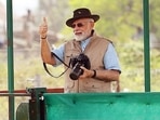 Prime Minister Narendra Modi is celebrating his 72nd birthday today. On the occasion, he released eight cheetahs flown in from Namibia into a special enclosure at the Kuno National Park (KNP) in Madhya Pradesh. While addressing and congratulating the Indian citizens he said, Prime Minister Narendra Modi is celebrating his 72nd birthday today. On the occasion, he released eight cheetahs flown in from Namibia into a special enclosure at the Kuno National Park (KNP) in Madhya Pradesh. While addressing and congratulating the Indian citizens he said,