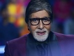 Amitabh Bachchan on KBC 14. Amitabh Bachchan on KBC 14.
