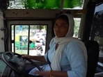 Meet this woman DTC bus driver who didn’t know how to ride cycle till recently