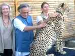 Jairam Ramesh at the Cheetah Outreach Centre in South Africa in 2010. Jairam Ramesh at the Cheetah Outreach Centre in South Africa in 2010.