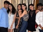 Sara Ali Khan with her friends.