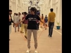 The image, taken from the viral video on Instagram, shows a woman performing on Kala Chashma with her jump-rope skills.(Instagram/@priyu_skipper01) The image, taken from the viral video on Instagram, shows a woman performing on Kala Chashma with her jump-rope skills.(Instagram/@priyu_skipper01)