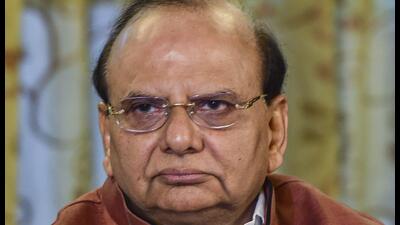 Delhi lieutenant governor VK Saxena laid the foundation stone for the project on Saturday. (PTI) Delhi lieutenant governor VK Saxena laid the foundation stone for the project on Saturday. (PTI)