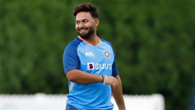 Rishabh Pant (BCCI Twitter) Rishabh Pant (BCCI Twitter)
