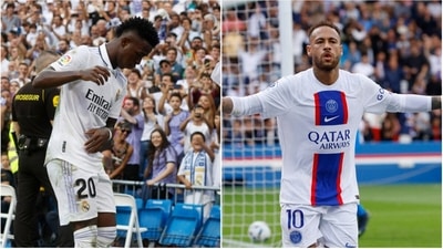 Vinicius Jr; Neymar (Reuters) Vinicius Jr; Neymar (Reuters)