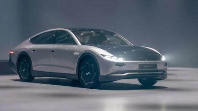 The Lightyear 0 electric vehicle went through tests at the FKFS wind tunnels in Germany's Stuttgart to test the new drag coefficient. (Lightyear)