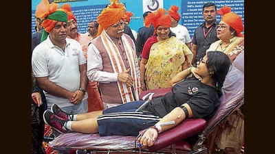 CM Khattar announce ₹2,500 per month grant for Thalassaemic children (ANI) CM Khattar announce ₹2,500 per month grant for Thalassaemic children (ANI)