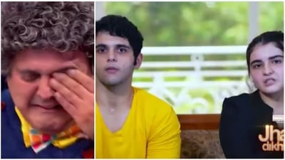 Ali Asgar breaks down on Jhalak Dikhhla Jaa stage during his children's virtual appearance.