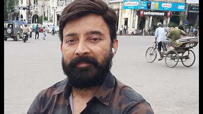 Karan Aanand during his visit to Lucknow ahead of the shoot of Jaaiye Aap Kahan Jaayenge that will be shot extensively in Malihabad. (Deep Saxena)