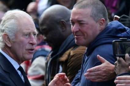 King Charles surprises huge London queue for Queen's coffin (AFP)