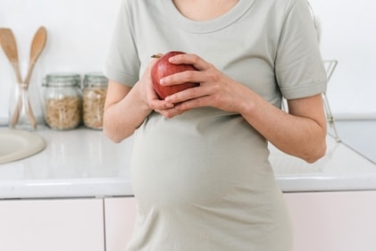 Late pregnancy can increase chances of back pain in a woman (SHVETS production) Late pregnancy can increase chances of back pain in a woman (SHVETS production)