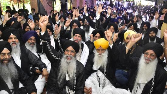 Issue of Bandi Singhs is related to the sentiments that erupted from the circumstances then: Dhami (HT File Pic)