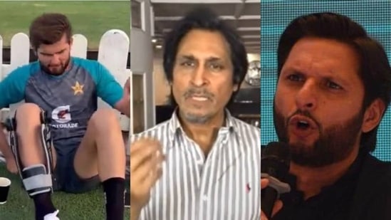 Shaheen Afridi; Ramiz Raja; Shahid Afridi