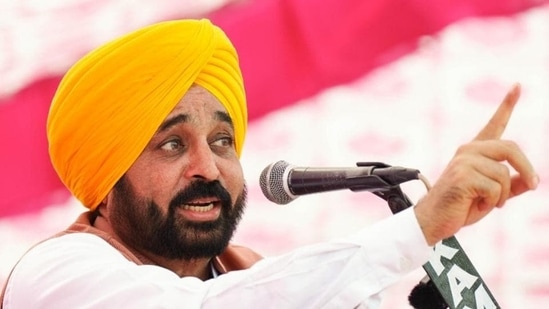 The AAP government-led by Bhagwant Mann in Punjab completed six months in power on September 16.. (File) The AAP government-led by Bhagwant Mann in Punjab completed six months in power on September 16.. (File)