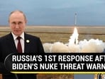 RUSSIA'S 1ST RESPONSE AFTER BIDEN'S NUKE THREAT WARNING