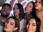 Janhvi Kapoor, Khushi Kapoor, Aaliyah Kashyap and friends pose at a recent bash. Janhvi Kapoor, Khushi Kapoor, Aaliyah Kashyap and friends pose at a recent bash.