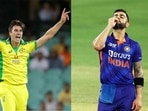 Pat Cummins; Virat Kohli Pat Cummins; Virat Kohli