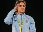 Vinesh Phogat of India(PTI) Vinesh Phogat of India(PTI)