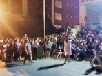 The students of Chandigarh University held a massive protest on Saturday night. (PTI) The students of Chandigarh University held a massive protest on Saturday night. (PTI)