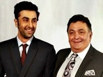 Ranbir Kapoor with father Rishi Kapoor at a film event. Ranbir Kapoor with father Rishi Kapoor at a film event.
