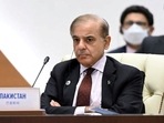 Pakistani Prime Minister Shehbaz Sharif attends an extended-format meeting of heads of the Shanghai Cooperation Organization (SCO).