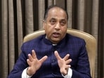 Himachal CM on Chandigarh university video leak(HT Photo) Himachal CM on Chandigarh university video leak(HT Photo)