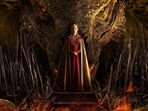 Mily Alcock in a promotional poster for House of the Dragon. Mily Alcock in a promotional poster for House of the Dragon.