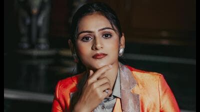 CWG silver medallist and race walker Priyanka Goswami on her visit to Lucknow. CWG silver medallist and race walker Priyanka Goswami on her visit to Lucknow.