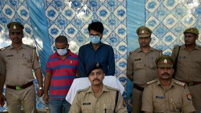 Noida, India- September 18, 2022: Noida Police arrested two people for allegedly making and selling fake degrees and certificates from Sector 63, in Noida, India, on Sunday, September 18, 2022. (Photo by Sunil Ghosh / Hindustan Times) (Hindustan Times) Noida, India- September 18, 2022: Noida Police arrested two people for allegedly making and selling fake degrees and certificates from Sector 63, in Noida, India, on Sunday, September 18, 2022. (Photo by Sunil Ghosh / Hindustan Times) (Hindustan Times)