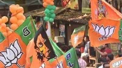BJP wins election in West Bengal's Nandigram cooperative body. (Image used for representation). (PTI PHOTO.)