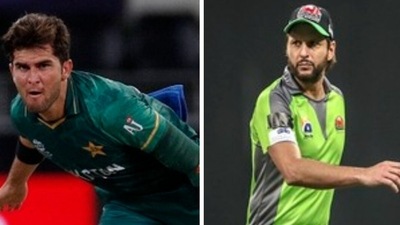 Afridi made a startling claim about the star pacer on a Pakistan TV channel. (ANI) Afridi made a startling claim about the star pacer on a Pakistan TV channel. (ANI)