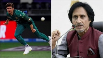 Shaheen Afridi; Ramiz Raja (Reuters/PCB) Shaheen Afridi; Ramiz Raja (Reuters/PCB)