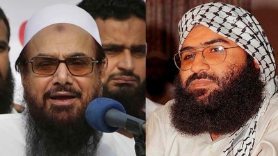 Lashkar-e-Taiba founder Hafiz Saeed and Jaish-e-Mohammad chief Masood Azhar. Lashkar-e-Taiba founder Hafiz Saeed and Jaish-e-Mohammad chief Masood Azhar.