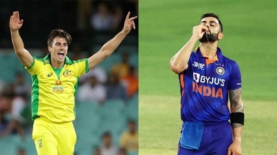 Pat Cummins; Virat Kohli