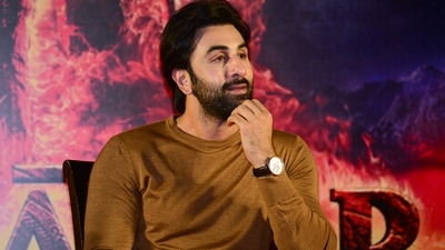 Ranbir Kapoor during a press conference for the promotion of his film Brahmastra: Part One - Shiva, in New Delhi, Sept. 7, 2022. (PTI) Ranbir Kapoor during a press conference for the promotion of his film Brahmastra: Part One - Shiva, in New Delhi, Sept. 7, 2022. (PTI)