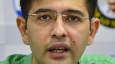 AAP leader Raghav Chadha. (PTI)