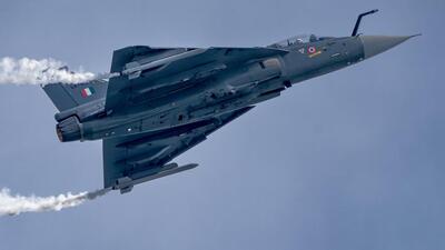 The light combat aircraft (LCA) Tejas currently in Indian Air Force service. (IAF photos) The light combat aircraft (LCA) Tejas currently in Indian Air Force service. (IAF photos)