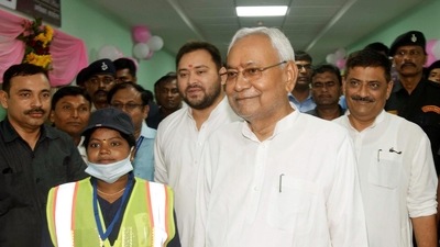 Bihar CM Nitish Kumar. (Santosh Kumar /Hindustan Times)