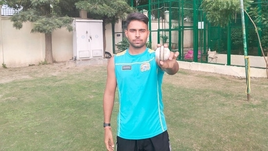 22-year-old left-arm seamer Lovedeep Singh(HT Photp)