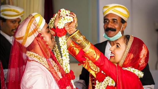 The Kodava Samaj in Kodagu district on Sunday banned the serving of liquor during the afternoon hours of any weddings as it goes against the ethnic group’s culture. (Representative Photo/HT)