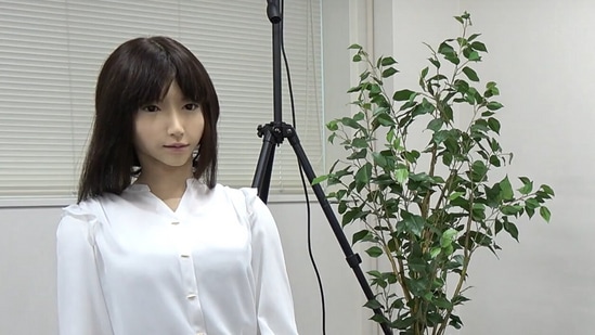 The android ERICA is a human-like conversational robot(screengrab/ Kyoto University)