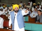 Punjab chief minister Bhagwant Mann.(File) Punjab chief minister Bhagwant Mann.(File)