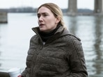 Kate Winslet was hospitalised in Croatia after suffering a fall on the set of her film Lee. Kate Winslet was hospitalised in Croatia after suffering a fall on the set of her film Lee.