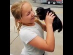 The little girl gets surprised with a puppy by her parents, (Instagram/@jennykvande) The little girl gets surprised with a puppy by her parents, (Instagram/@jennykvande)