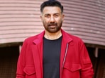 Sunny Deol poses during a promotional event for his upcoming film Chup, in Mumbai, Sept. 10, 2022. Sunny Deol poses during a promotional event for his upcoming film Chup, in Mumbai, Sept. 10, 2022.
