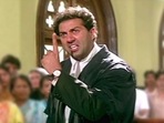 Sunny Deol in a still from his 1993 film Damini. Sunny Deol in a still from his 1993 film Damini.