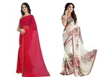 Sarees have an unparalleled appeal and charm to them.