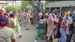 The protesting APs were seeking a meeting with chief minister Bhagwant Mann. (HT photo) The protesting APs were seeking a meeting with chief minister Bhagwant Mann. (HT photo)