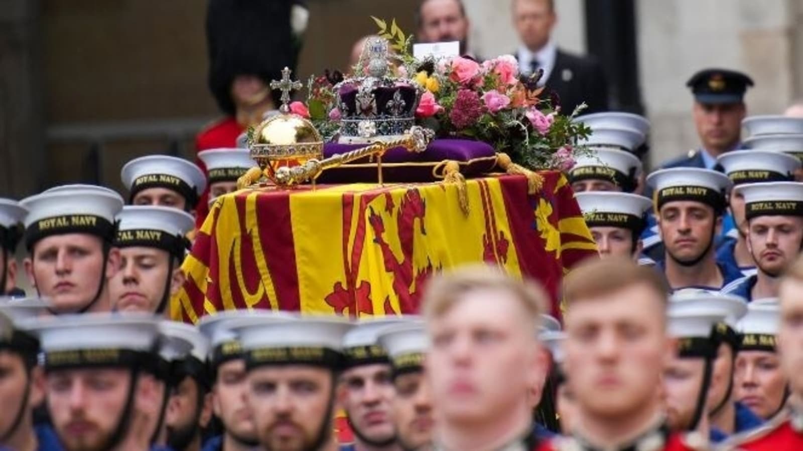 To Her Majesty, with love: Queen Elizabeth II's state funeral | See Pics